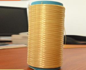 China 800D Para Aramid Filament Yarn , Flame Resistant Synthetic Filament Yarn on sale