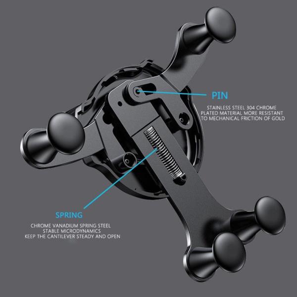 Universal Auto Grip Gravity Air Vent Phone Mount 360 Degree Rotation OEM ODM