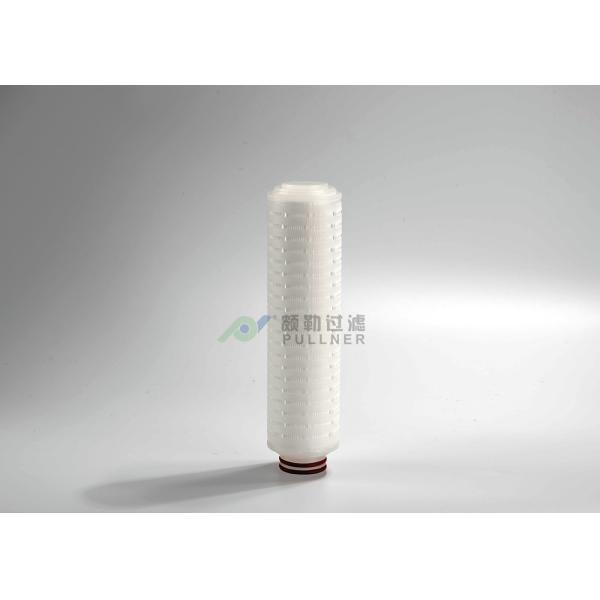 2.7" OD 60μM Pleated Polypropylene Water Filter Cartridge