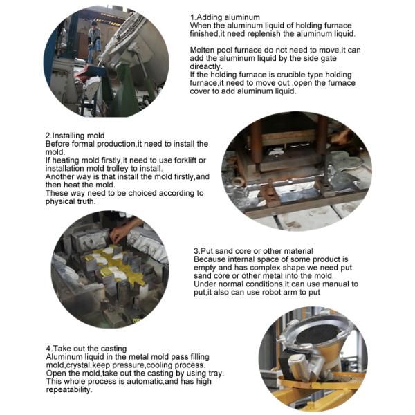 High Pressure Accuracy Low Pressure Die Casting Machine For Gearbox Housing