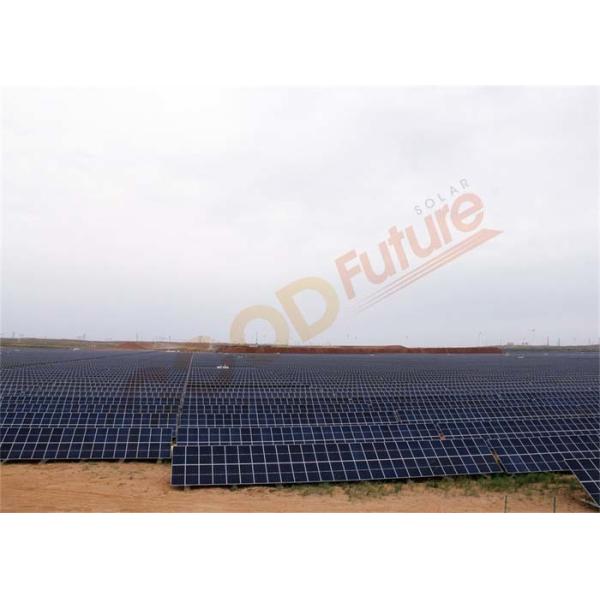 90 Modules 1P Single Axis Solar Tracker Hot Dip Galvanized 24V DC