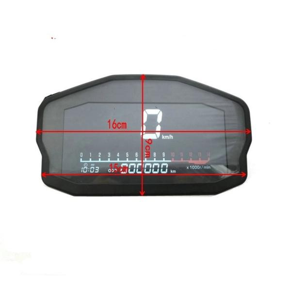 Odm Motorbike Digital Speedometer