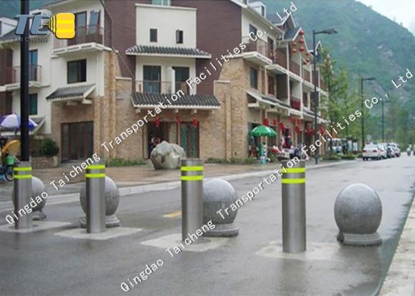 Cheap Pneumatic Type Automatic Rising Bollards Hot Dipped Galvanized Surface for sale