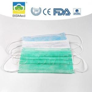Best Non Woven Cotton 3ply Earloop Face Mouth Mask Disposable Face Mask wholesale