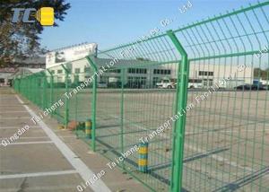 China Road Guardrail Steel Mesh Fencing Dipped Galvanized Oxidation Resistance on sale