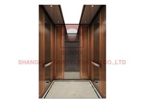 2000kg Motor Room Lift With Self Learning Function Monitoring System