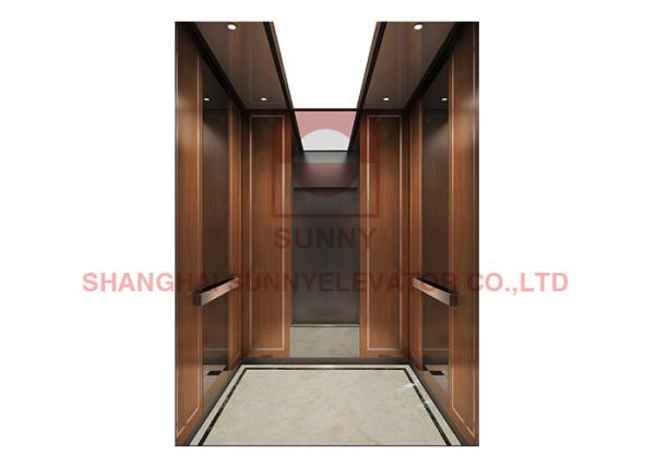 Cheap 2000kg Motor Room Lift With Self Learning Function Monitoring System for sale