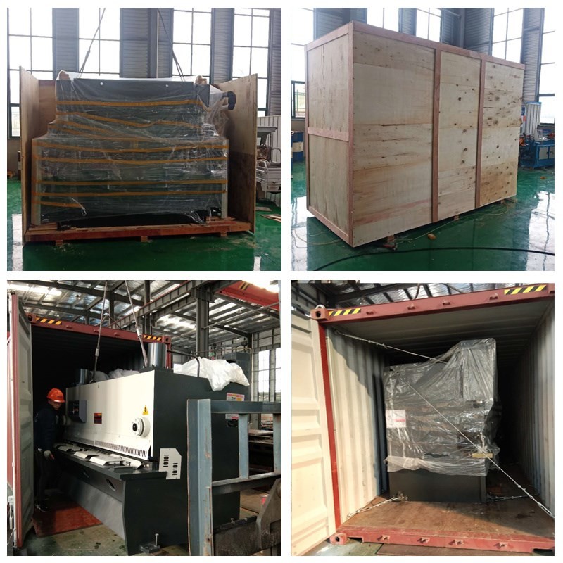 QC11K-6X2500 Hydraulic Metal Hand Shear Cutting Machine With E21S Controller