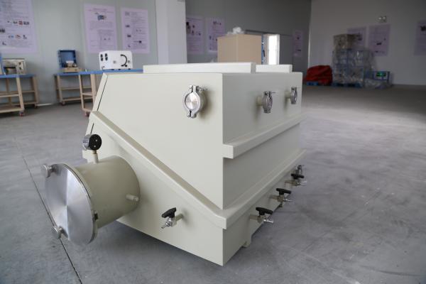 Cheap Stainless Steel Nitrogen Glovebox Chemistry For Laboratory 2 Ports for sale