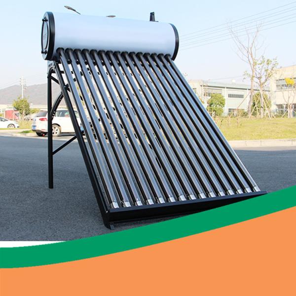 Cheap unpressurized non welding domestic solar water heater with 58 electric heater for sale