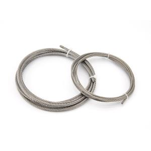 Best Stainless Steel Wire Rope 12mm 1*37 High Tension Durable For Window Cable wholesale