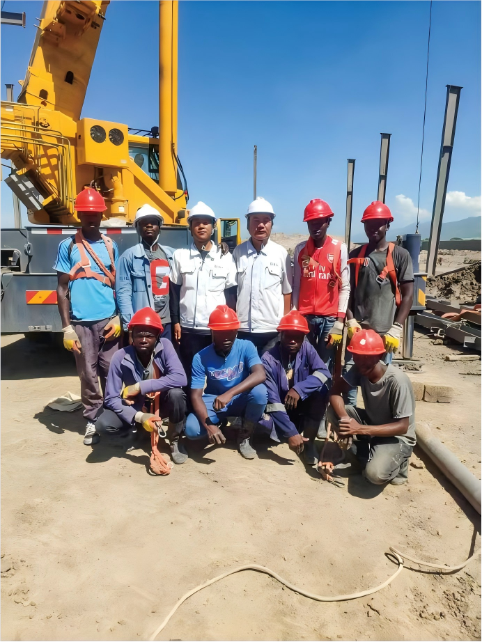 Customized Pre Engineered Building H Section Steel Warehouse Workshop