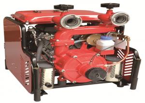 Best Two Stage High Pressure Water Pumps For Fire Fighting Middle Flow Double Cylinder wholesale