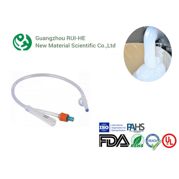 Two-Component Food Grade Liquid Silicone Rubber RH6250-30YH For Injection Produce Transparent Tubes
