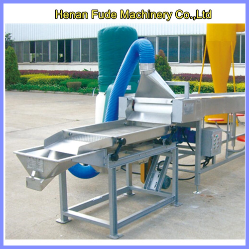 blanched peanut production line, peanut red skin peeling machine