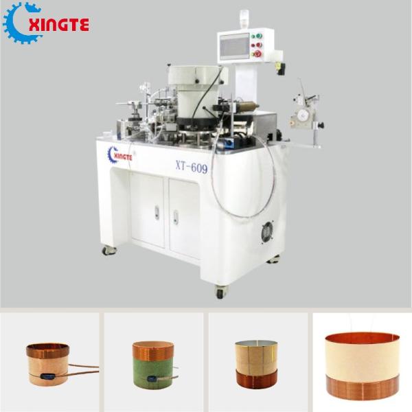 Automatic Skeleton Speaker Coil Winding Machine 2000PCS/H 12 Monthes Warranty