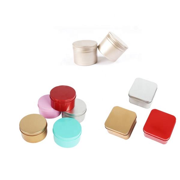 MSDS 0.18mm Tickness Iron Tea Tin Boxes Pencil Candy Gift Packing