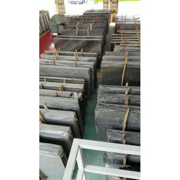 Quartzite Granite Marble Slabs , Elegant Brown Solid Surface Stone Slab Tiles