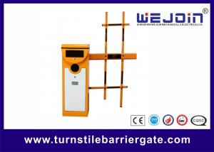 China Bi - Directional Electronic Barrier Gates IP54 Protection 1/3/6 Second Manual Release on sale