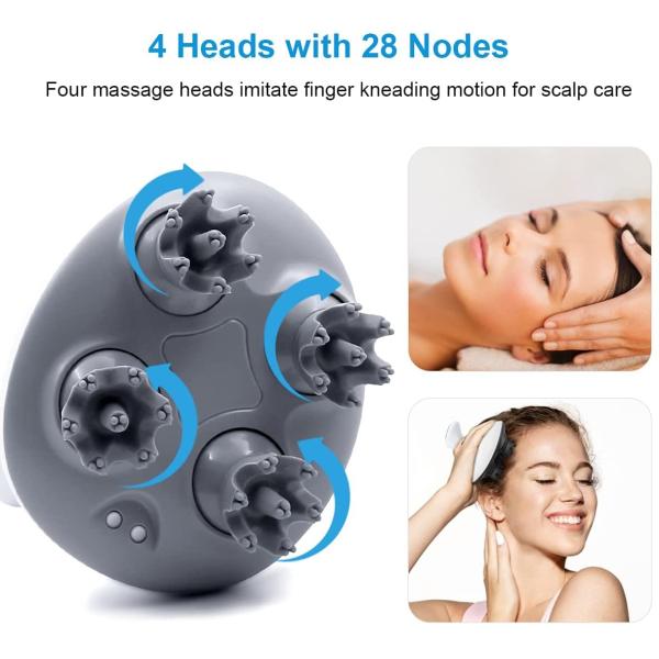 5V 1A Wireless Head Scalp Massager