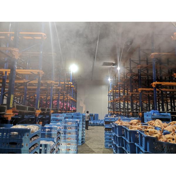 Full Automatic Cold Storage Room For Fish Chicken With Hard Polyurethane Foam Core Material