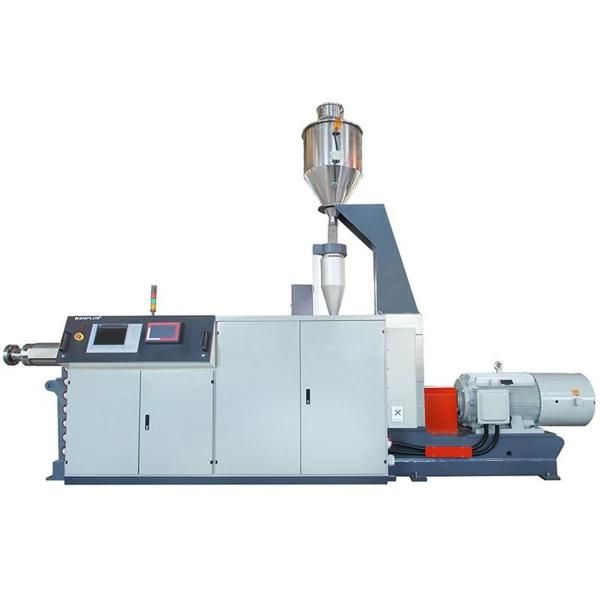 80kg-800kg Single Screw Extrusion 16mm-630mm PE Plastic Tube Pipe Making Machine With Customised Design