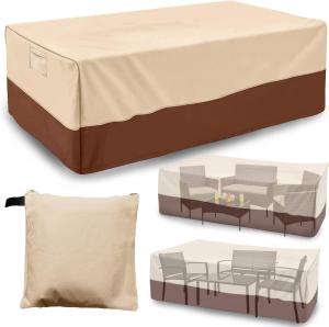 China Furniture Cover 600D Waterproof Large Heavy Duty Outdoor Furniture Set Covers with Anti-UV and Wind-Proof Suitable on sale