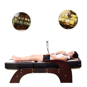 Nugar Best N4 Bed Electric Japan Thai Cheap Price Modern Full Back Whole Body Thermal Jade Roller Massage Table Bed