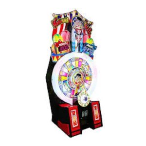 Magicians Wheel Lottery Redemption Game Machine Rotating Wheel Coin Operated