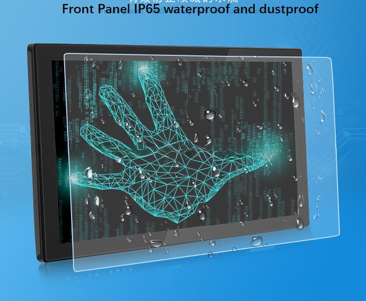 Industrial 21.5" 22" Inch TFT LED LCD Open Frame Capacitive Touch Screen Display Support HDMI DVI VGA RCA Input Ports