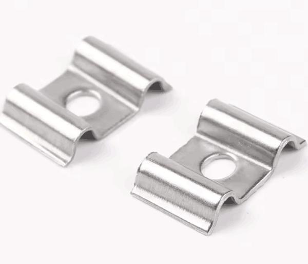 Cheap Spring Clips Sheet Metal Stamping OEM LED Light Stainless Steel Stamped Parts for sale