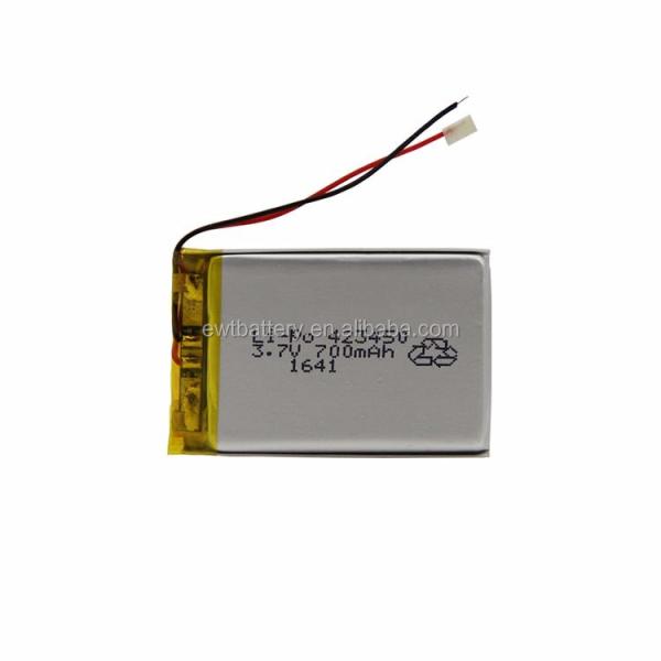Cheap Polymer Lithium Ion Battery Pack 3.7 V 700mah LP423450 Battery for sale