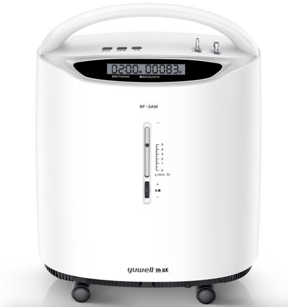 Cheap 3L CE 8F-3AW Touch Screen 93% Medical Oxygen Concentrator for sale