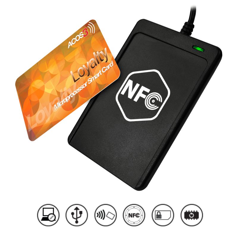 ACR1251U NFC Contactless Smart Card Reader Read Range 5-10cm