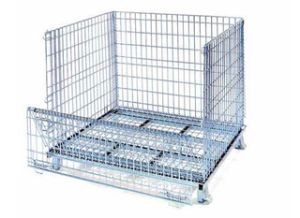 Best Stackable folding wire mesh container for storage wholesale