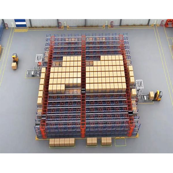 Four-Way Shuttle Pallet ASRS Room Temperature Warehouse Automatic Storage and Retrieval System Radio Shuttle Racking
