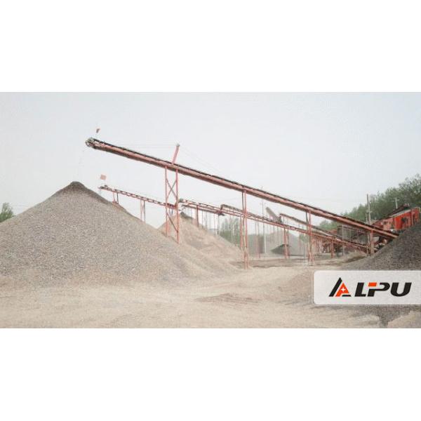 High Efficiency Mining Conveyor Systems With 80-120t/H Capacity , Long Service Life