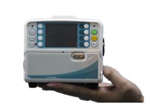 China Portable Syringe Infusion Pump Medical Infusion Pump Support All Infusion Set Flow Rate Range 0.1~1200 ml/h on sale