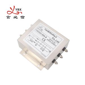 Best 30A Three-Phase Filter M4 Screw Output EMI Filter For High Power Industrial Equipment wholesale