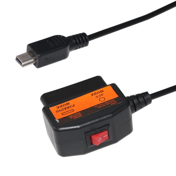 Cheap Switchable Gas Vehicles And Cars DVR Driving Recorder Charging Cable With Switch for sale