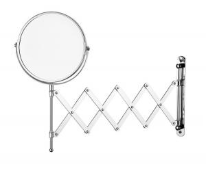 Best Home hotel bathroom makeup mirror HD retractable vanity mirror rotatable wall-mounted nail-free beauty mirror wholesale