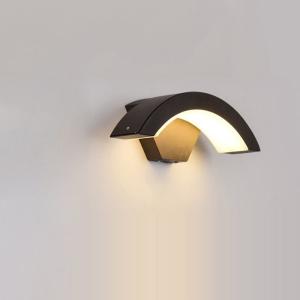 Waterproof IP65 surface acrylic 12W exterior wall lighting fitting outside wall lamp light fixtures