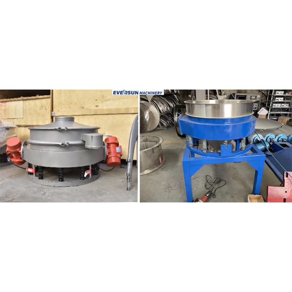 SUS304 Horizontal Motion Screening Powder Particle Flour Straight Row Screen