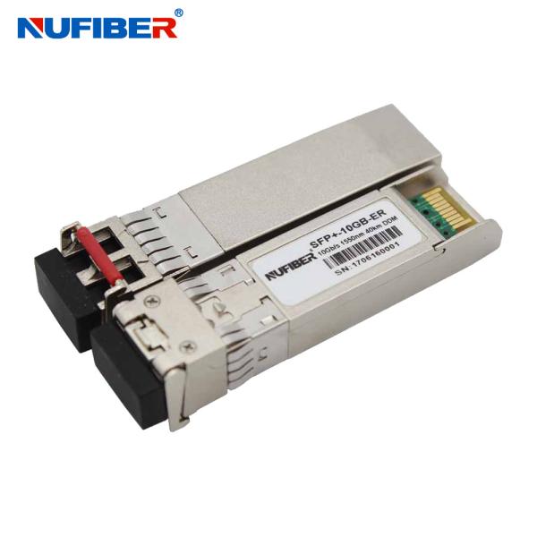 40KM 10G SFP+ Transceiver 1310nm 10gb Sfp+ Transceiver Dual Fiber Single Mode SFP 10G ER