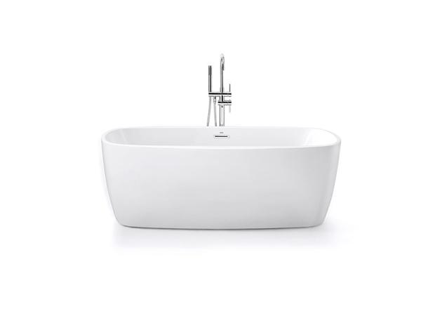 Cheap Antibacterial Acrylic Stand Alone Bathtub , SP1840 White Free Standing Bathtub for sale