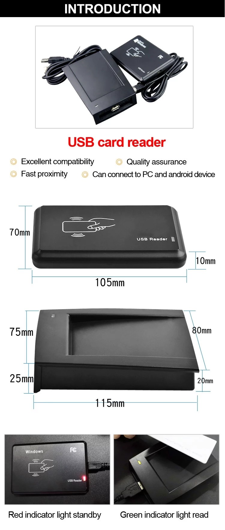 Contactless Card Reader Writer