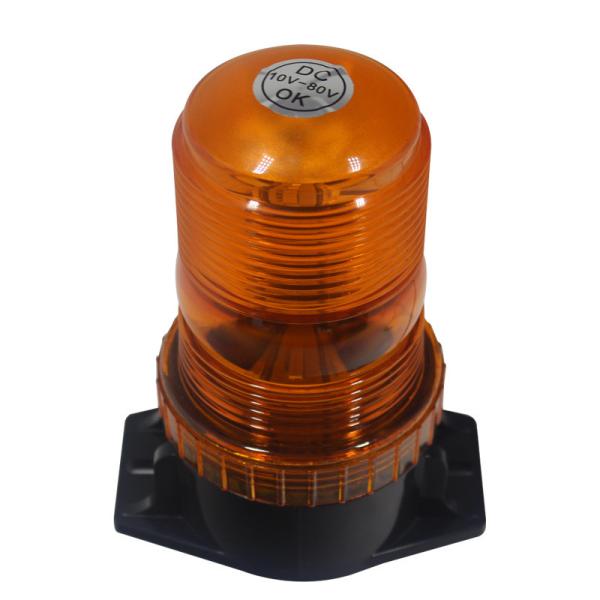 Cheap LED Circular Construction Strobe Traffic Signal Light Yellow Warning Engineering for sale