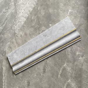 Beveled 100mm PVC Skirting Board Covers Moisture Resistance
