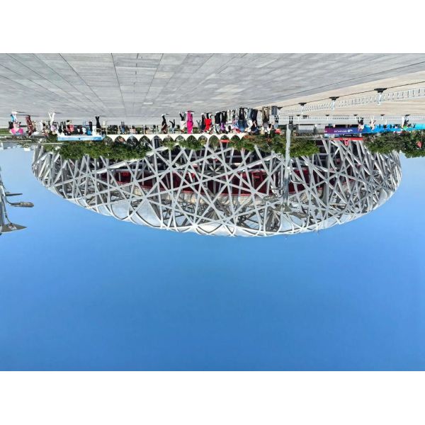 52M - 152M Prefab Steel Structure Multi Function 0.5kN/M2 Stadium Steel Structure Design