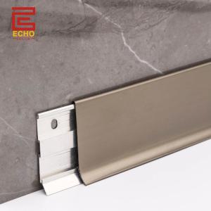 Best Neat Stainless Steel Skirting Boards Profiles Homes Flooring Skirting Trim wholesale